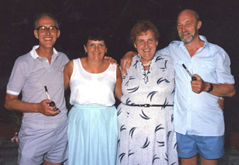 Mum and Dad with Jill and David