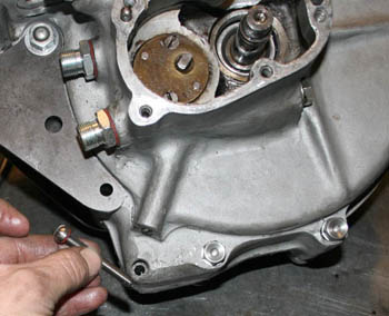 Crankcase sump bolt