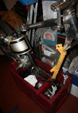 Chassis on Stand