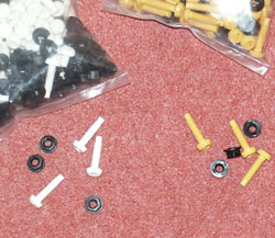 Screws and Nuts for Racing Plates